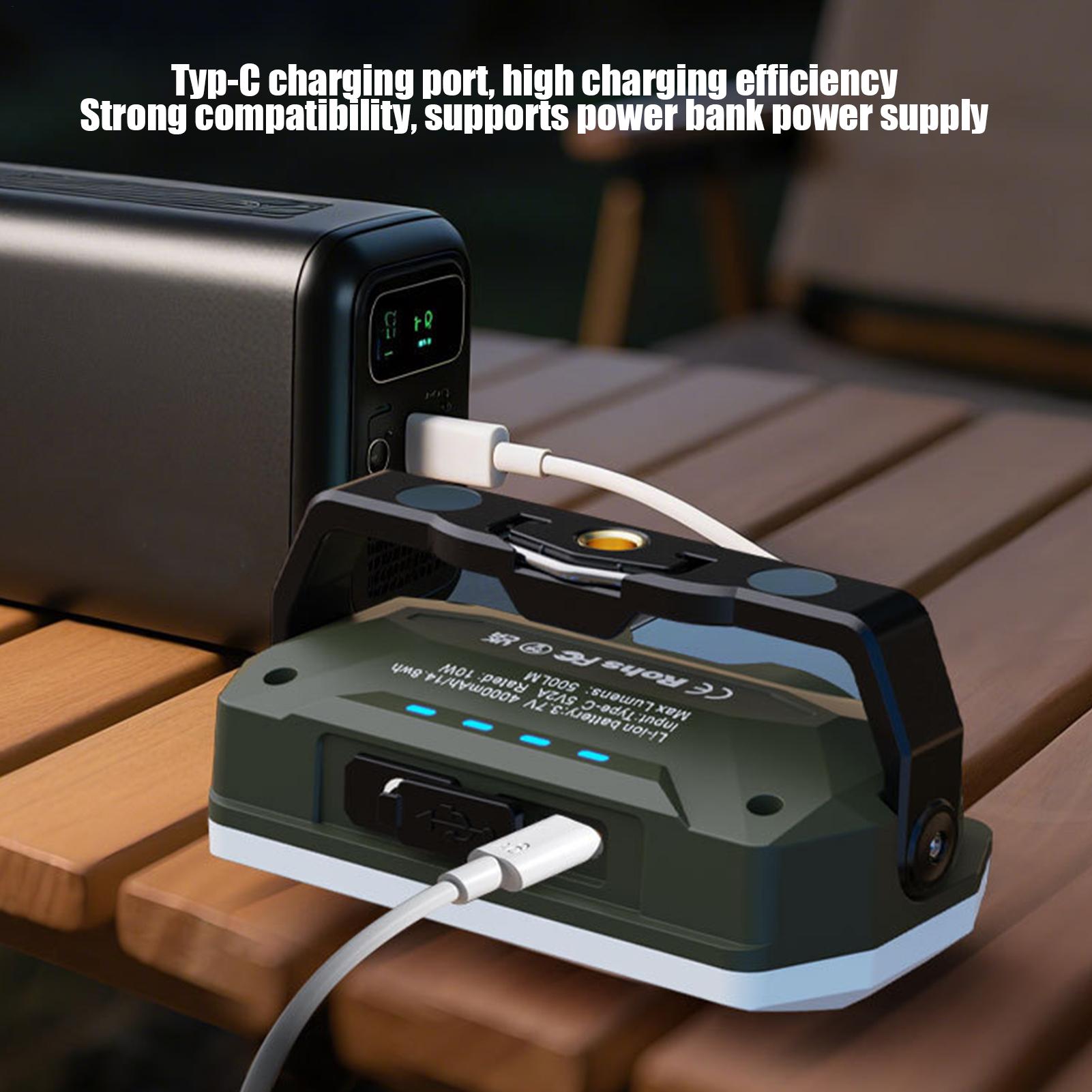 Power Outage Light - Work Light Rechargeable Magnetic Stepless Dimming