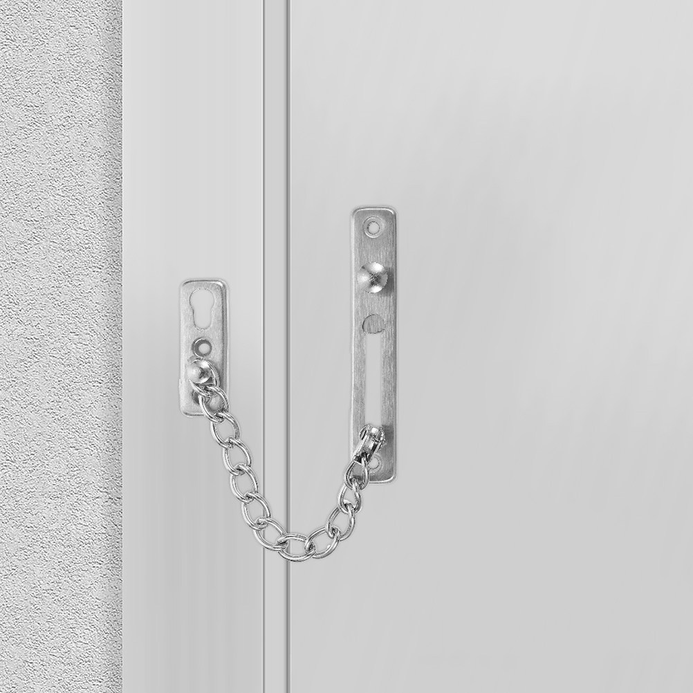 Security Chain Door - 2Pcs Stainless Steel Door Chain Locks