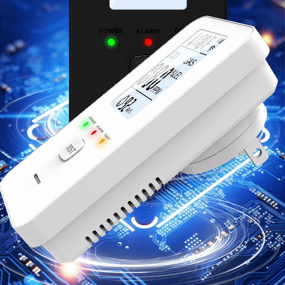 Co Detector Plug - Natural Gas & Carbon Monoxide Detector