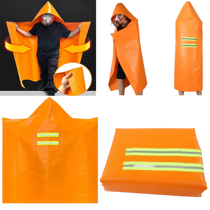Fire Blanket Kitchen - Adult Flame Retardant Cloak Emergency Survival