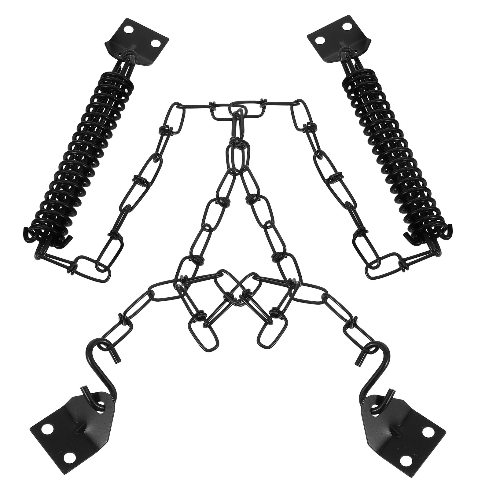 2Set Stainless Steel Windproof - Security Chain Door recension och pris
