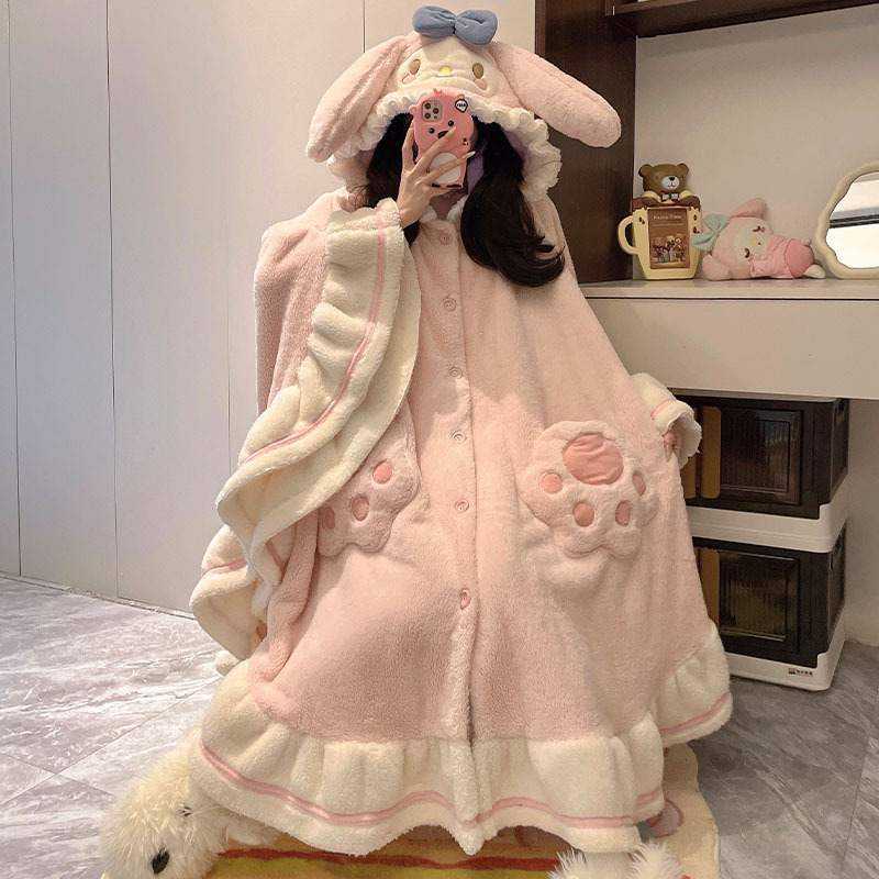 Hooded Blanket Robe, Soft Fluf - Fire Blanket Kitchen recension och pris