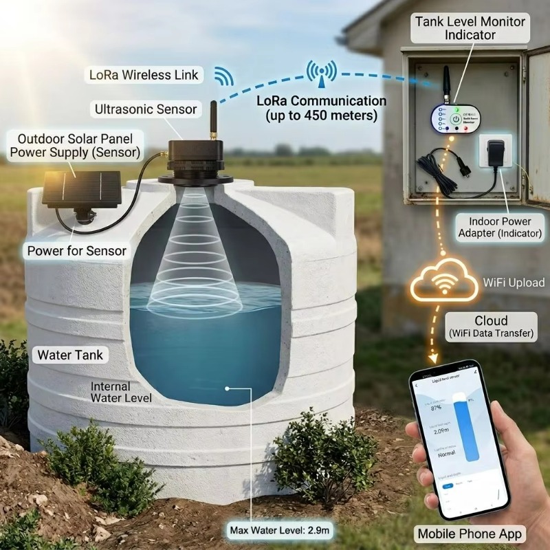 TLC2502P-S Tuya Smart Life Ult - Water Alarm Sensor recension och pris