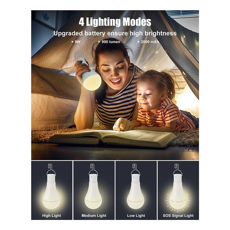 B03C-USB Rechargeable Light Bu - Power Outage Light recension och pris