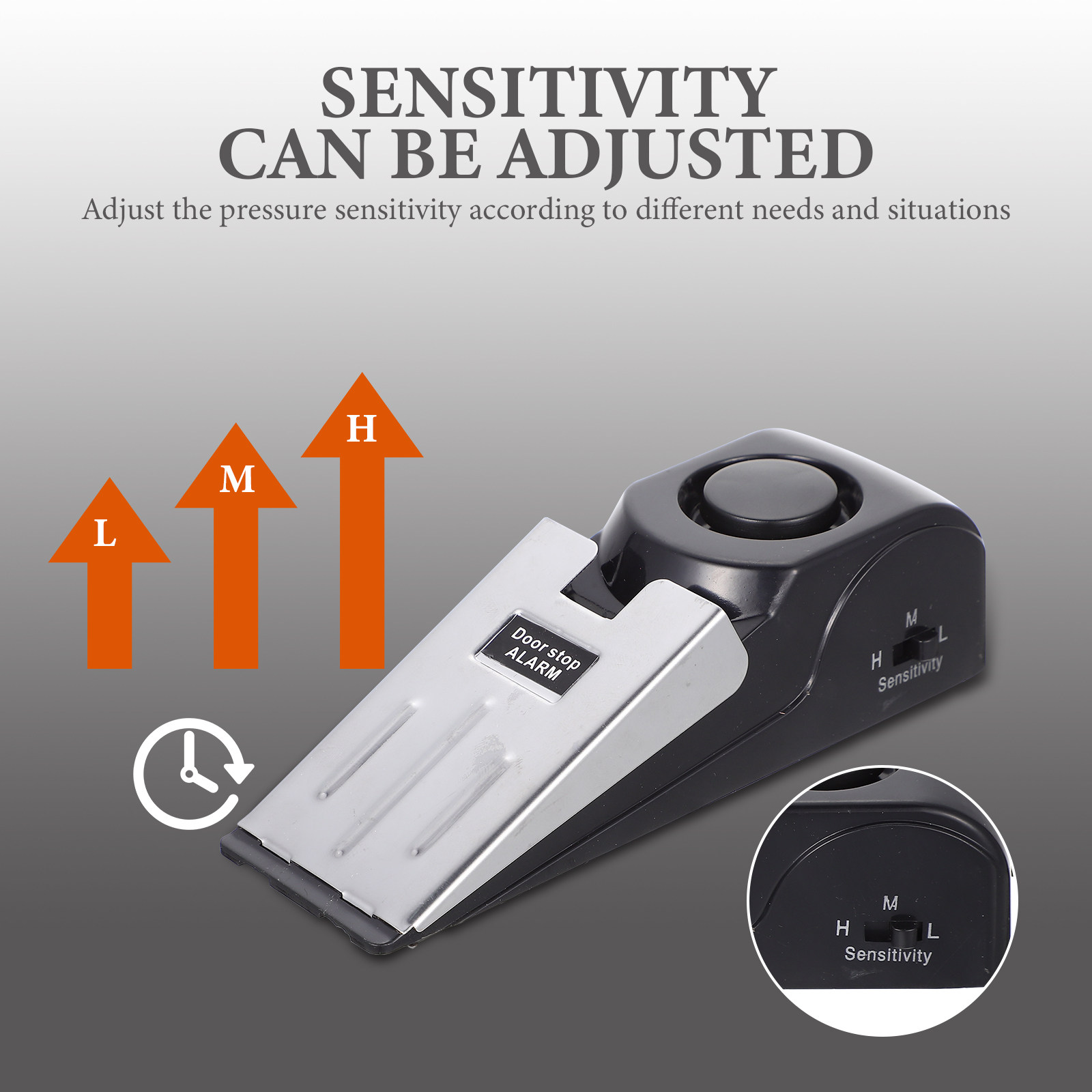 Press-type Stopper Safety Alar - Door Stop Alarm recension och pris