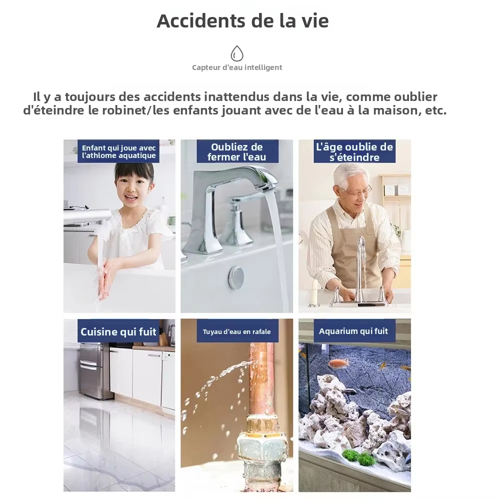 Work With Tuya ZigBee 3.0 Wate - Water Alarm Sensor recension och pris