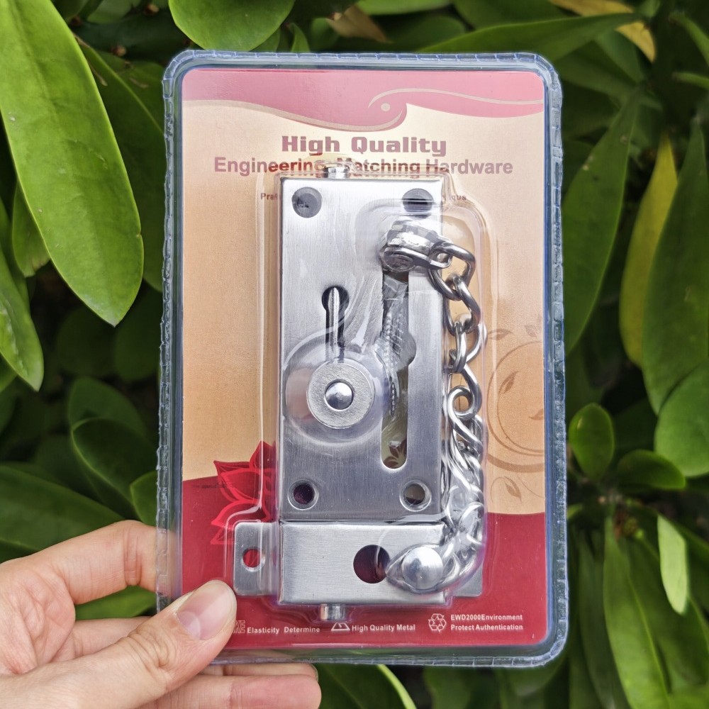 Stainless Steel Security Chain - Security Chain Door recension och pris