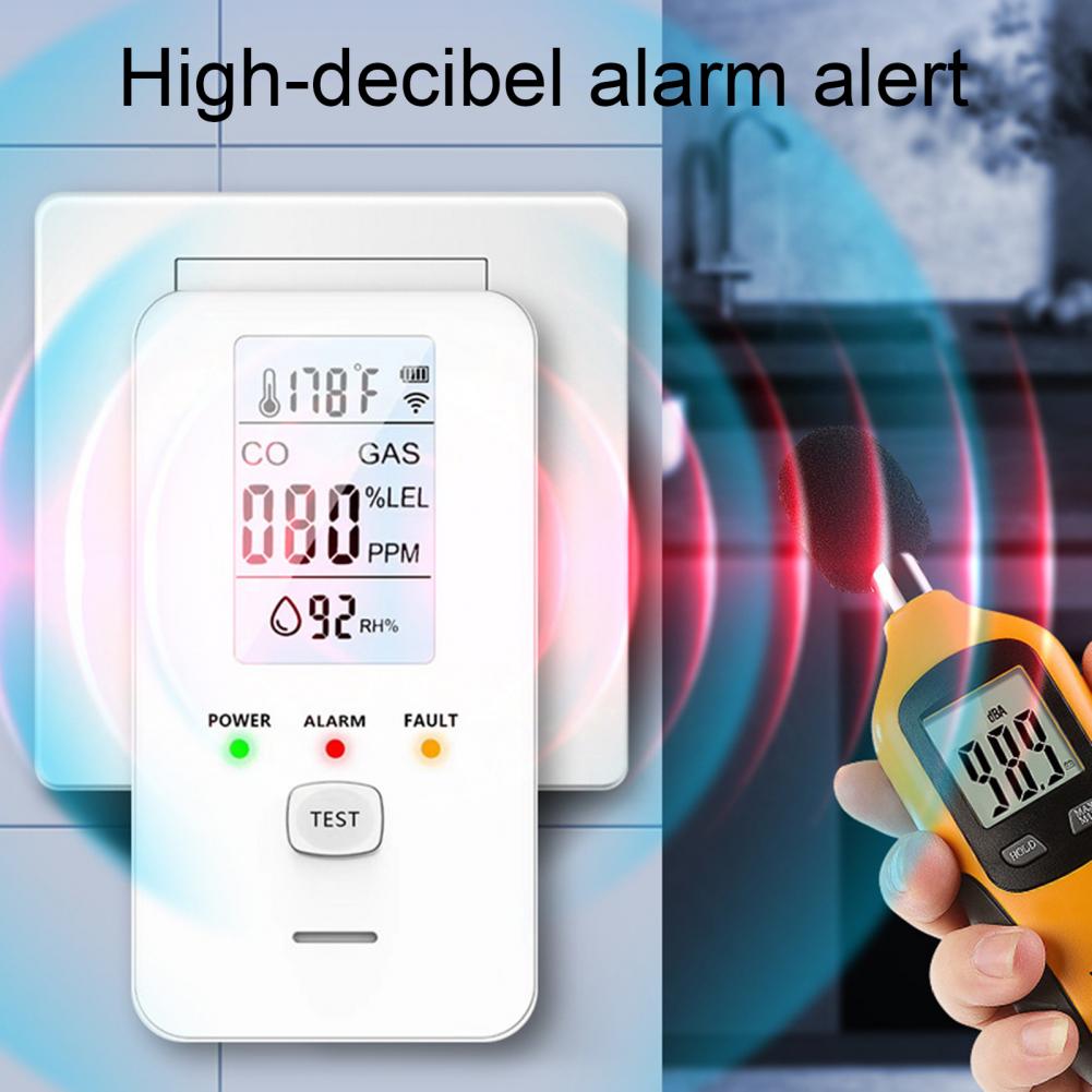 Natural Gas & Carbon Monoxide  - Co Detector Plug recension och pris