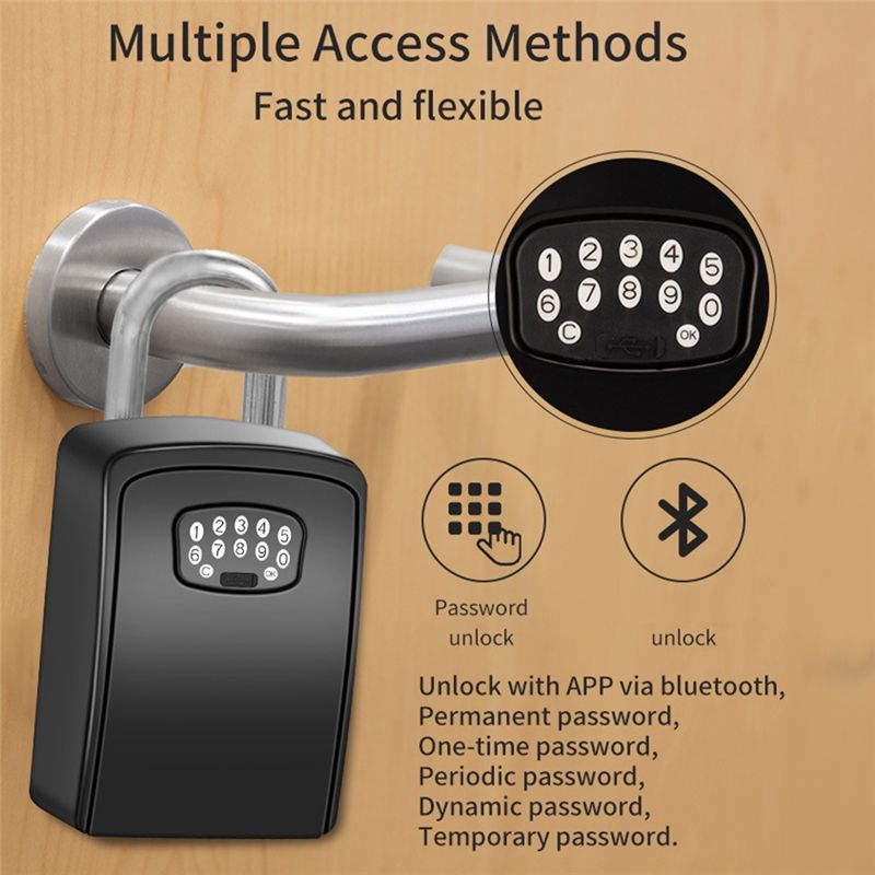 A92Z TUYA Smart Key Box Blueto - Lockbox Key Secure recension och pris