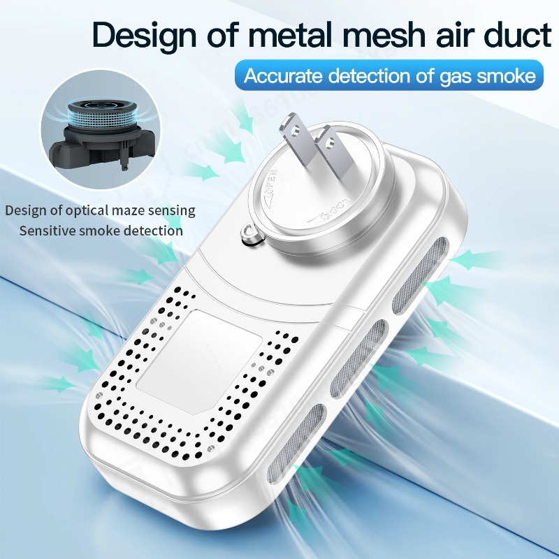Portable 6 in 1 Gas Detector A - Co Detector Plug recension och pris