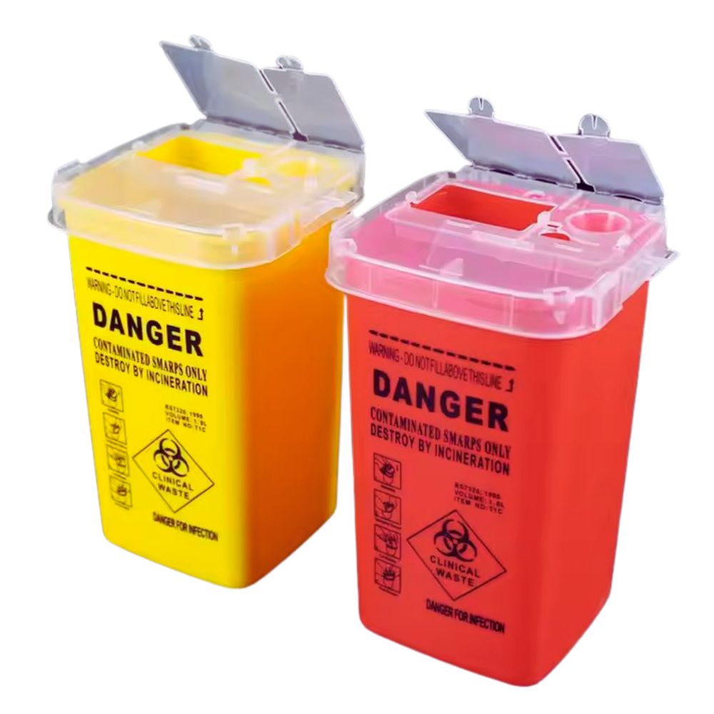 1L Sharps Container for Tattoo - Medicine Cabinet Lock recension och pris