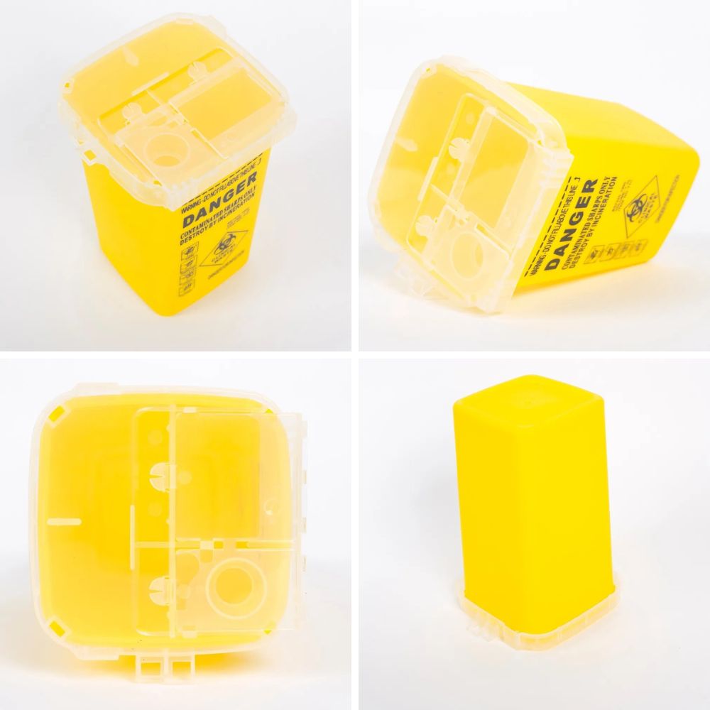 1L Sharps Container for Tattoo - Medicine Cabinet Lock recension och pris